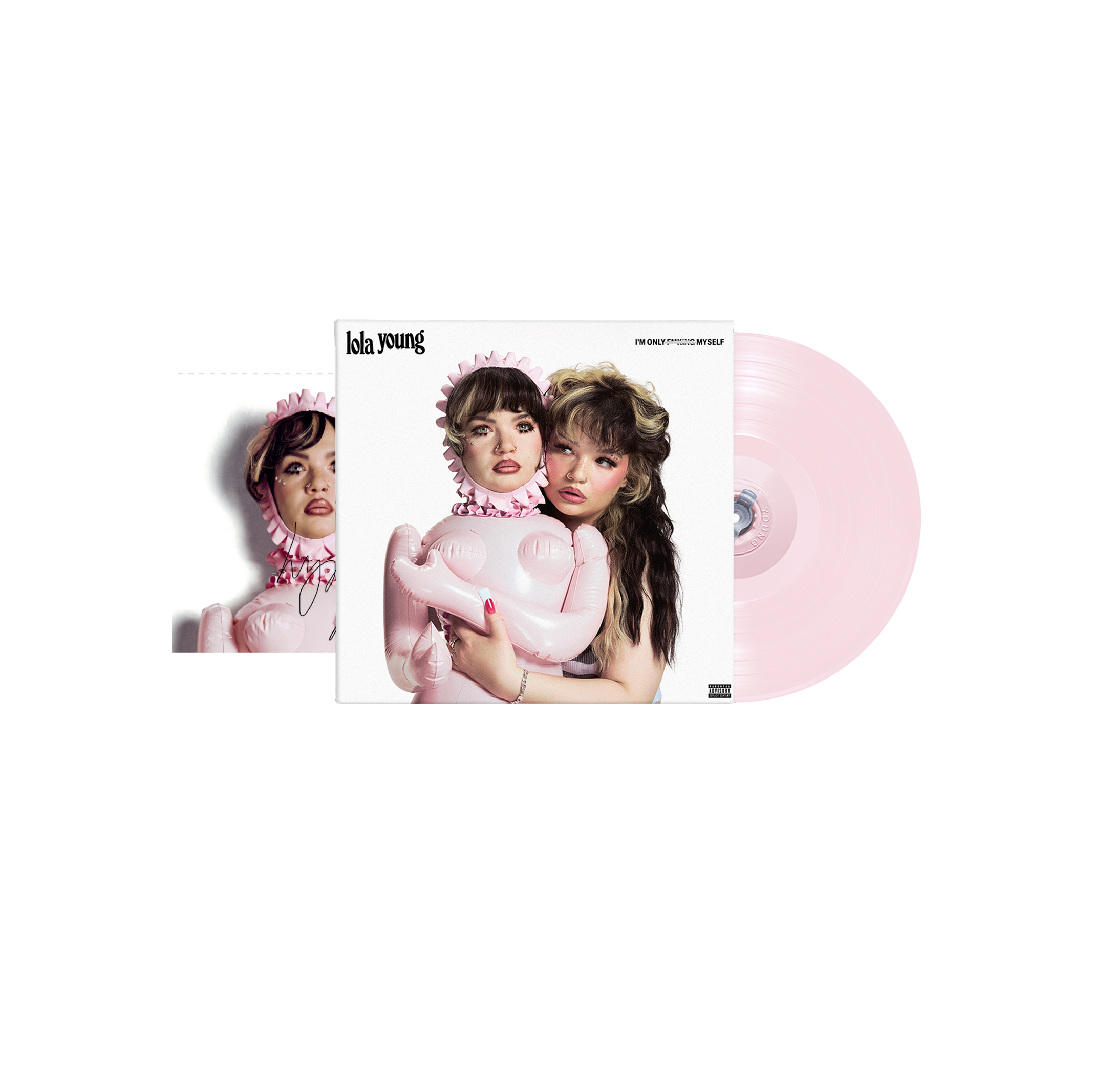 I'm Only F**king Myself: The Basic B*tch Edition (Nude Pink Vinyl